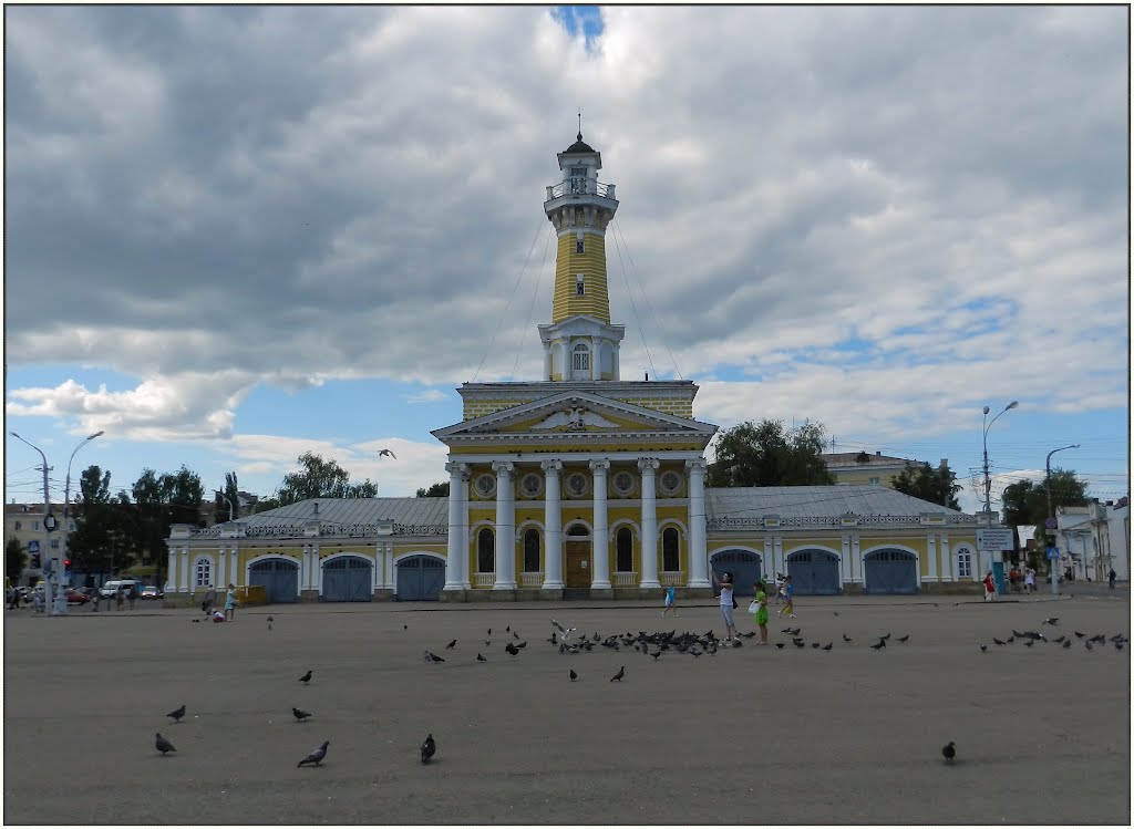 Кострома. Пожарная каланча.