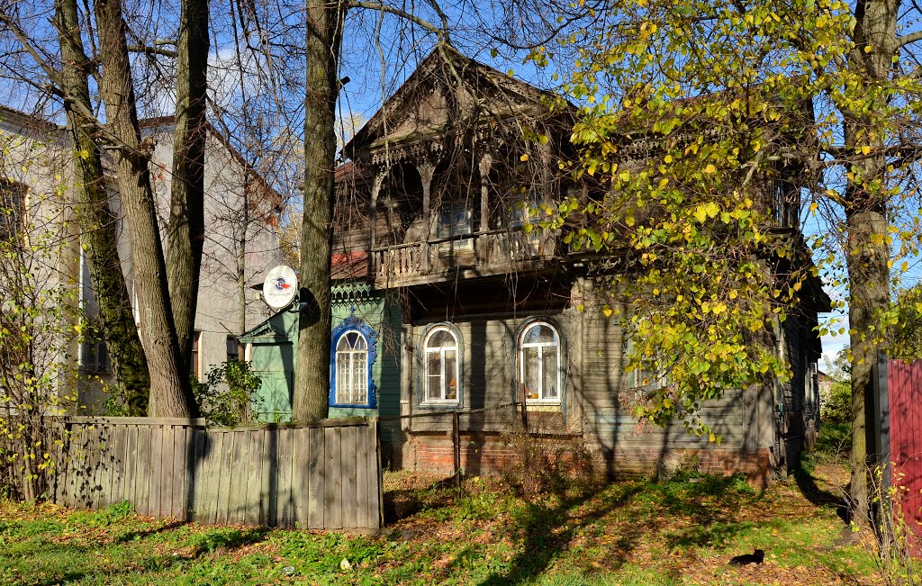 Нерехта. Улица Володарского,8. Дом Дьяконовых.