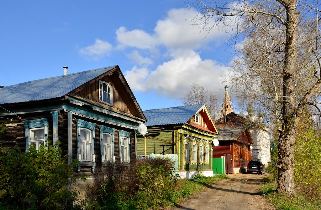 Нерехта. По улице Луначарского.