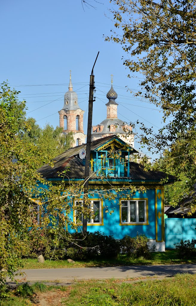 Нерехта. По ул.Луначарского.