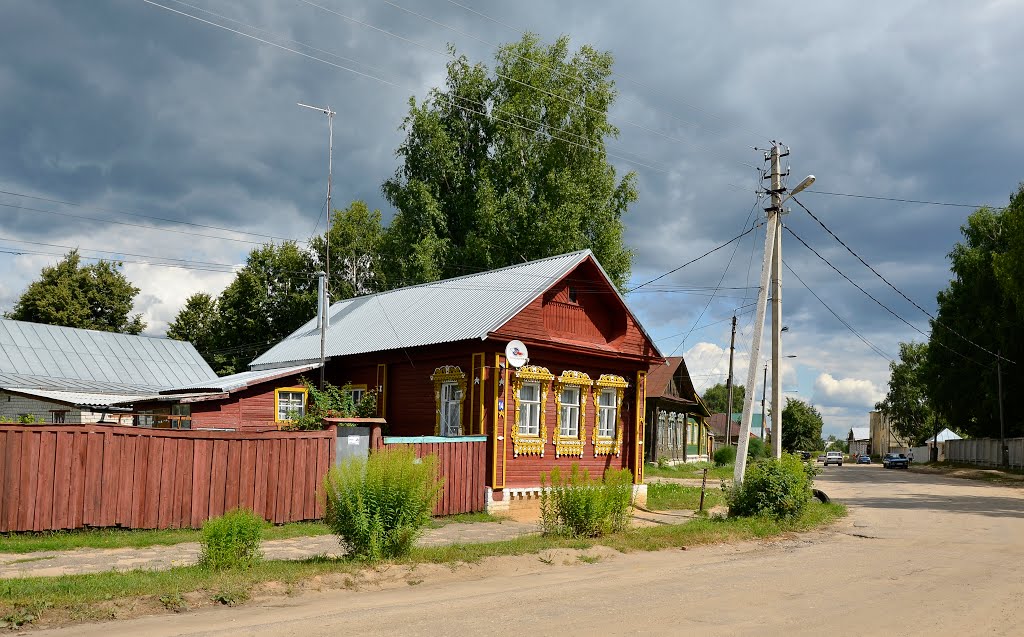 Нерехта. Улица Новинская.