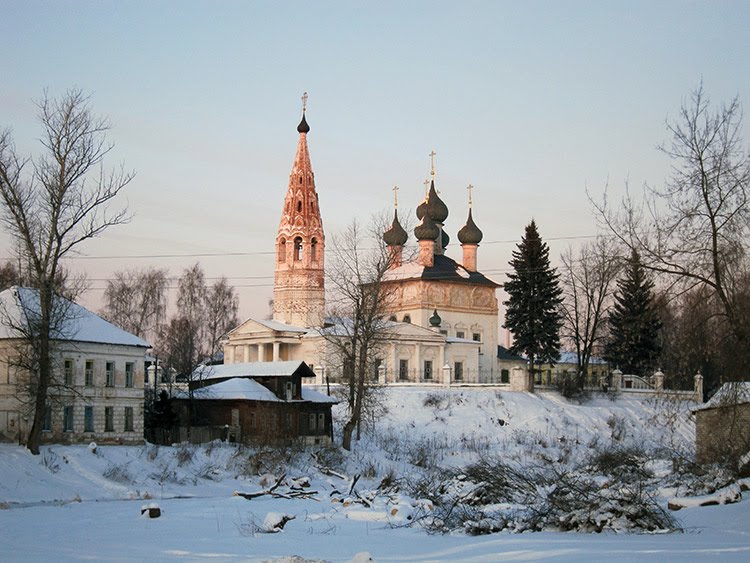 Богоявленская церковь города Нерехты.