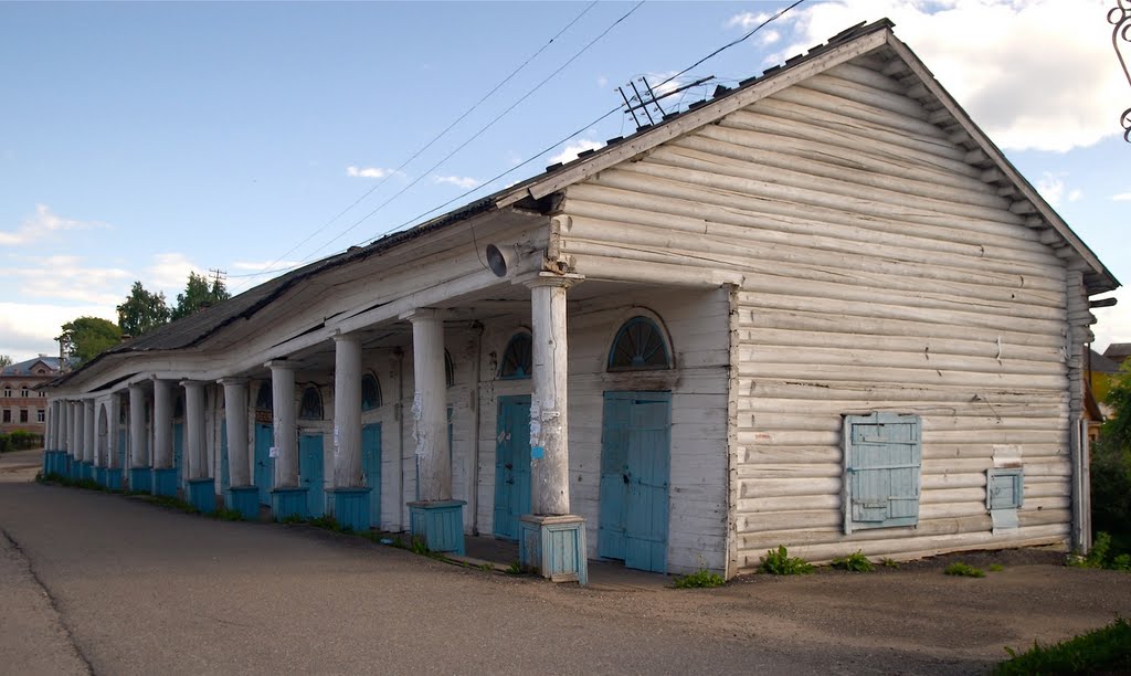 Old (reggae style) shopping area