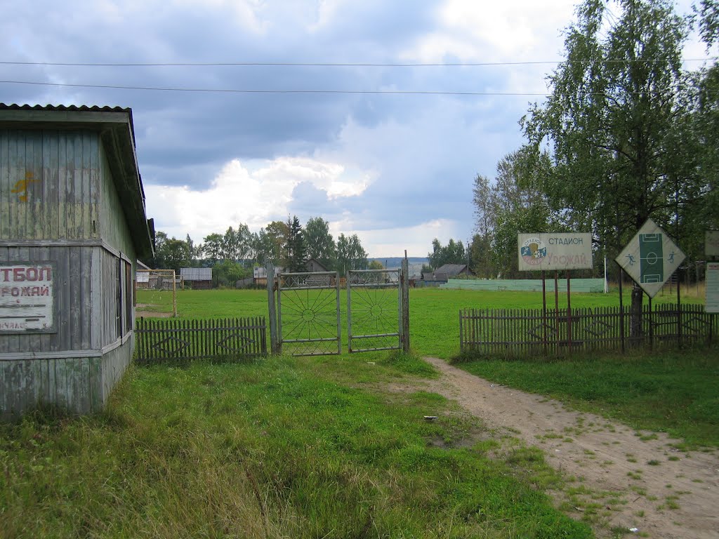 Стадион.