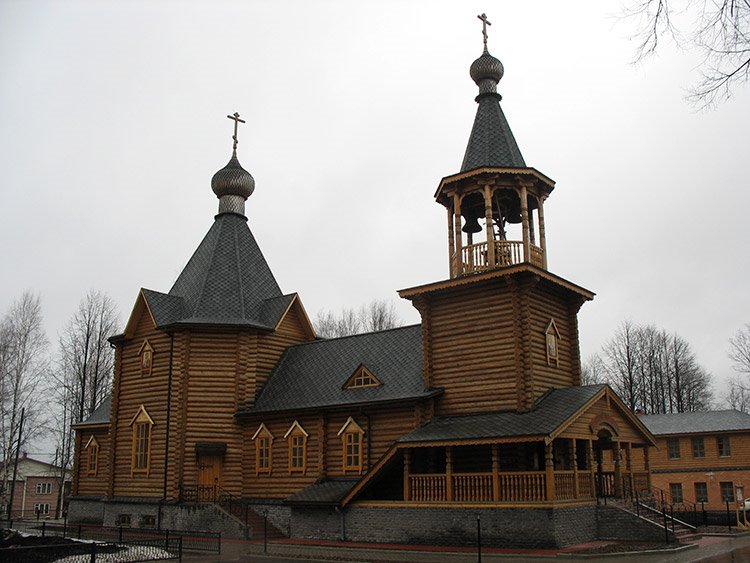 Николаевская церковь города Шарьи.