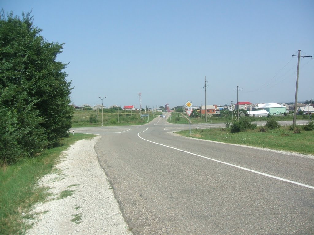 Дорога Абинск - Шапшугская