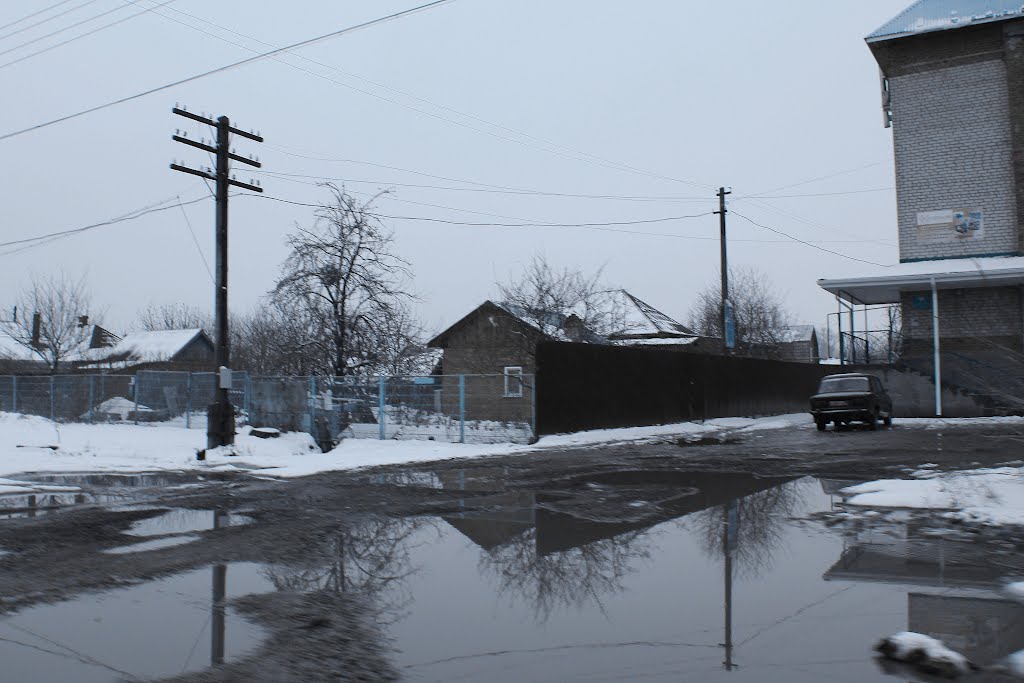 Абинск, перекресток