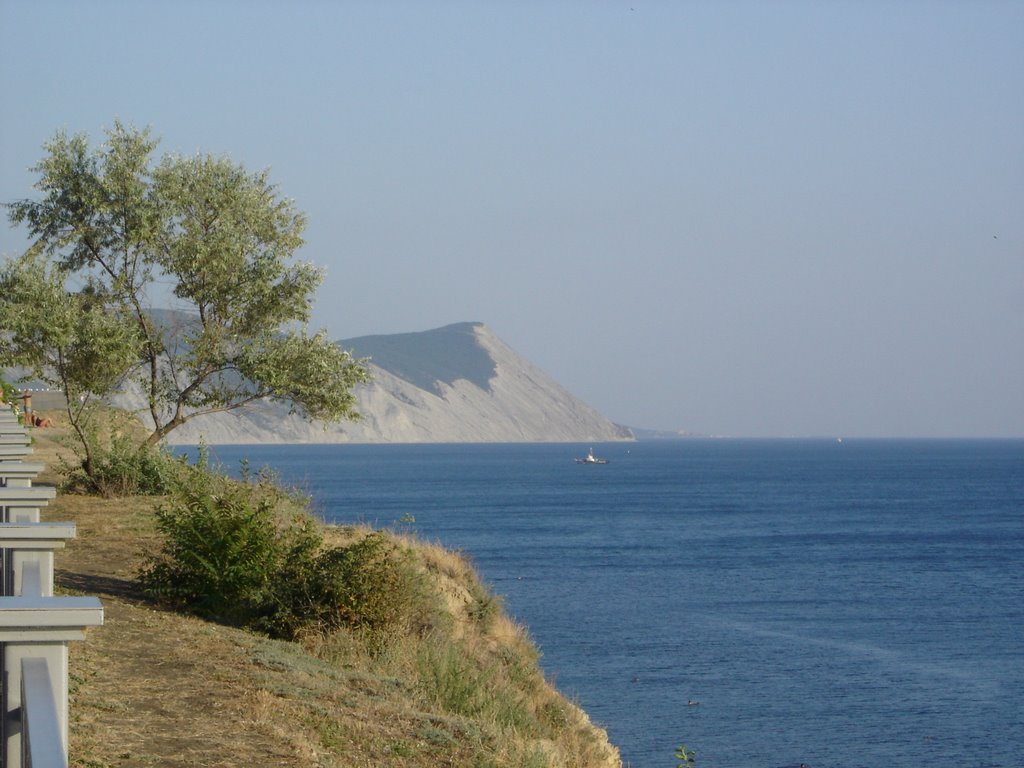 Черное море. Анапа. Вид с Высокого Берега.