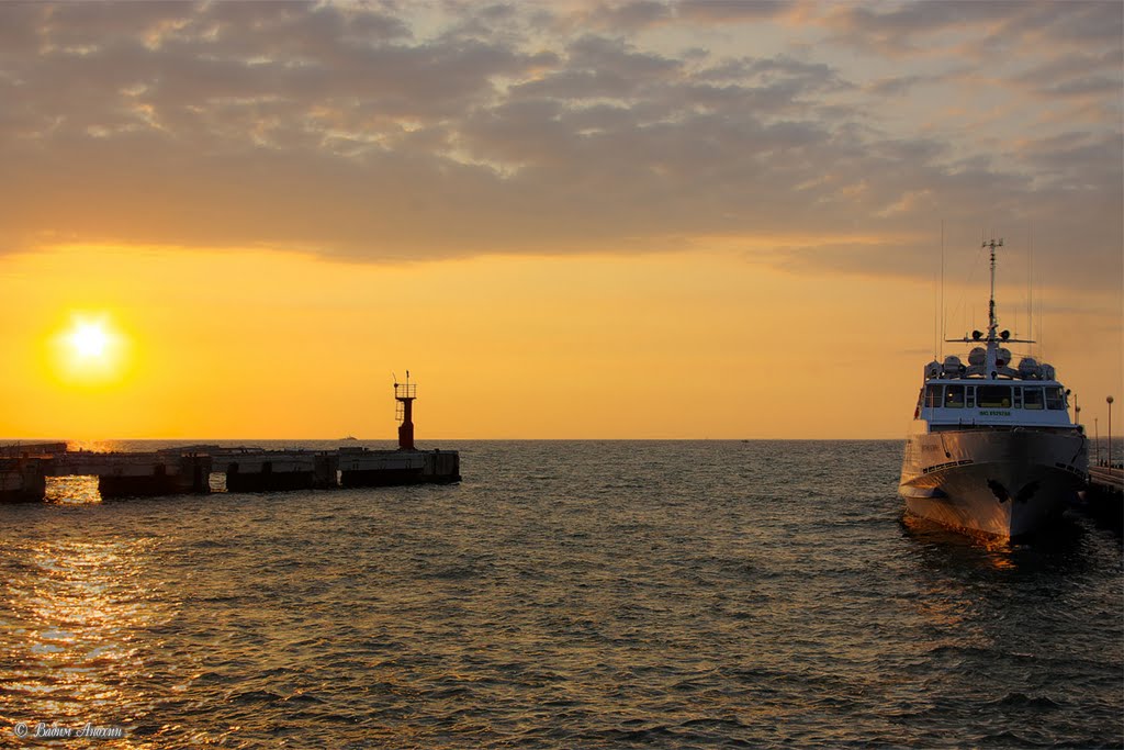 Sunset in Anapa