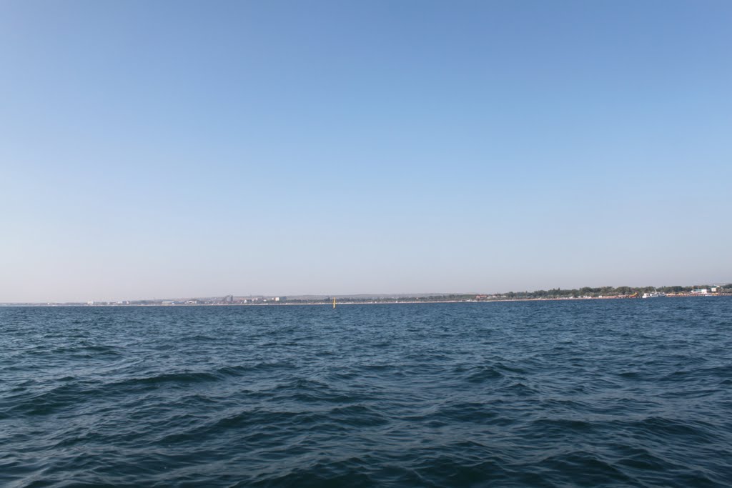 Черное море (вид с яхты) - Black Sea (view from the yacht)