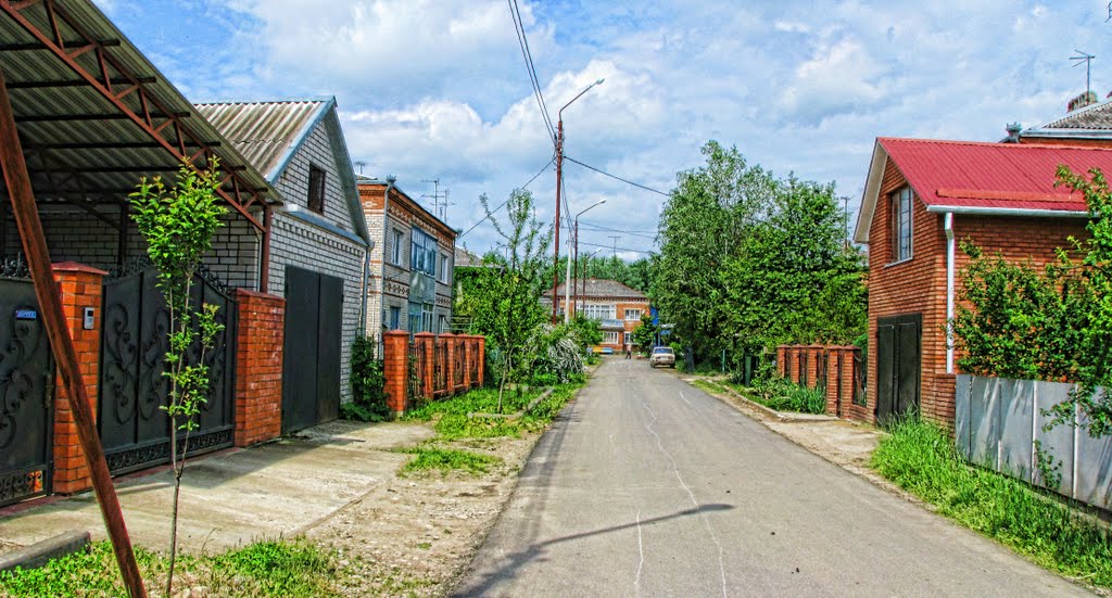 City Apsheronsk, side street New - г. Апшеронск, пер. Новый