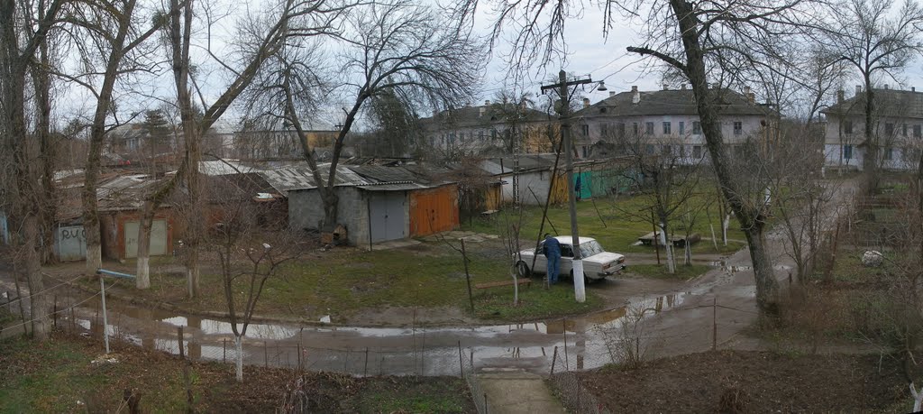 панорама из окна дома Островского 50