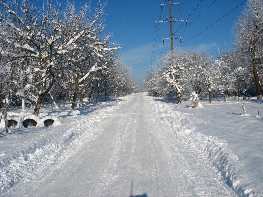 улица Степная, 08.01.2009.