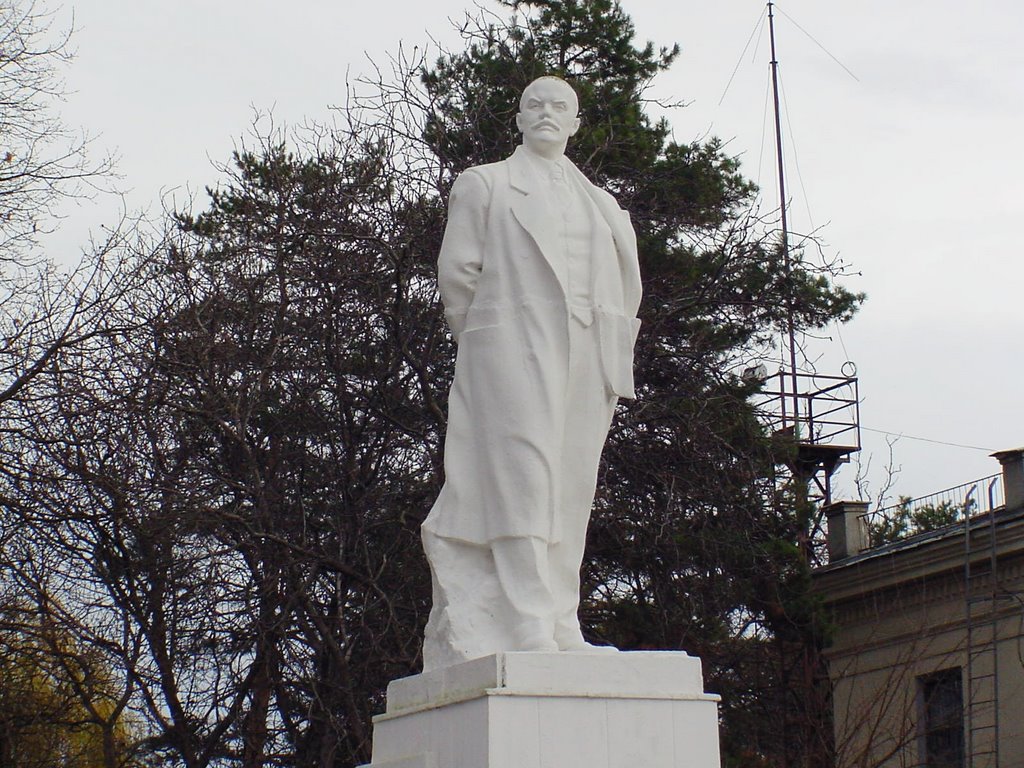 Lenin statue in Belorechensk