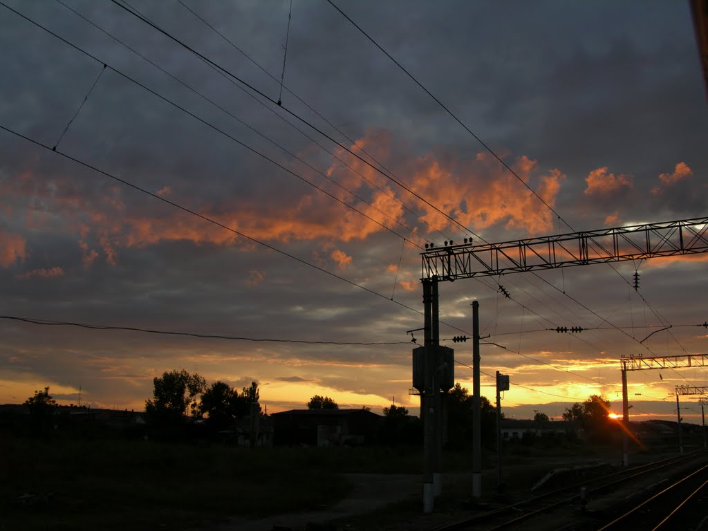Verhnebakanskiy sunset