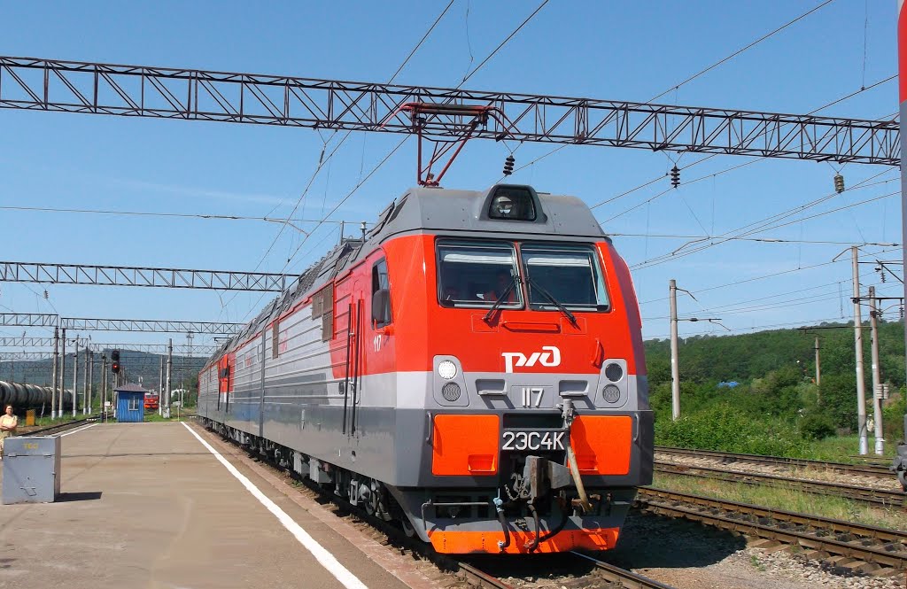 2ЭС4К-117+080 для пассажирского поезда - СМЕ или перегоняют?