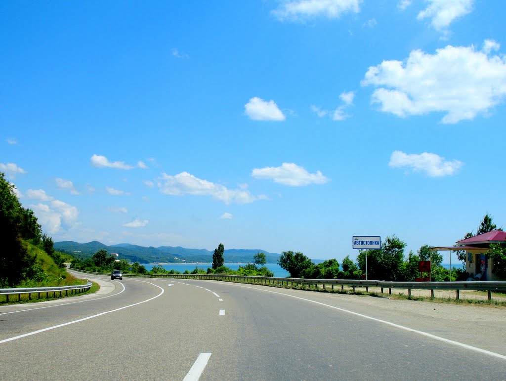 Route M27 . Впереди Сочи