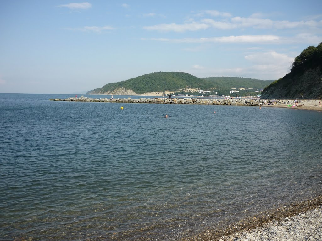The shore of the Black sea