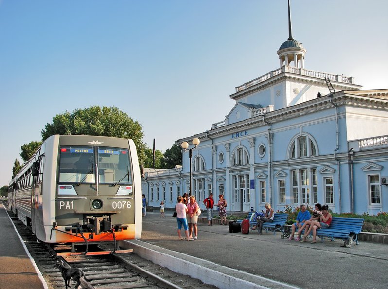 Вокзал в Ейске
