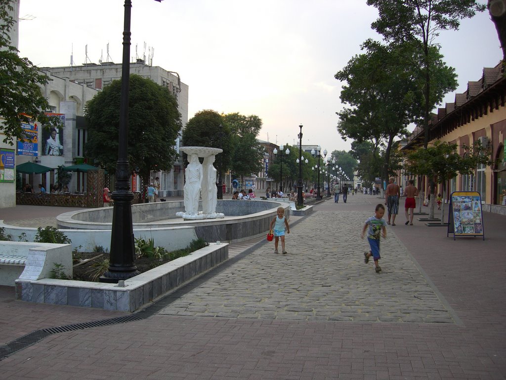 Улица Свердлова. Центр.