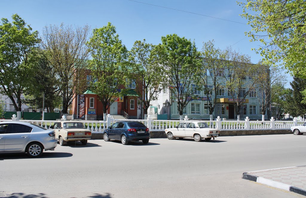 Каневская, по ул. Горького, рядом со школой №1 - 1.05.2010 г.