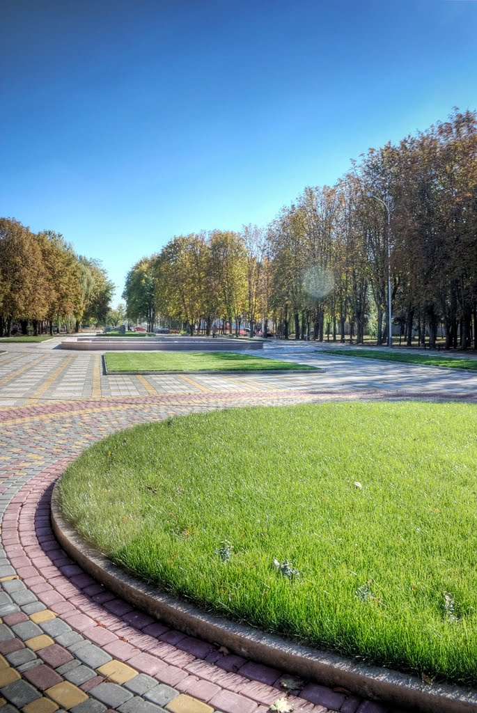 В центральном парке Каневской (14.10.2010)