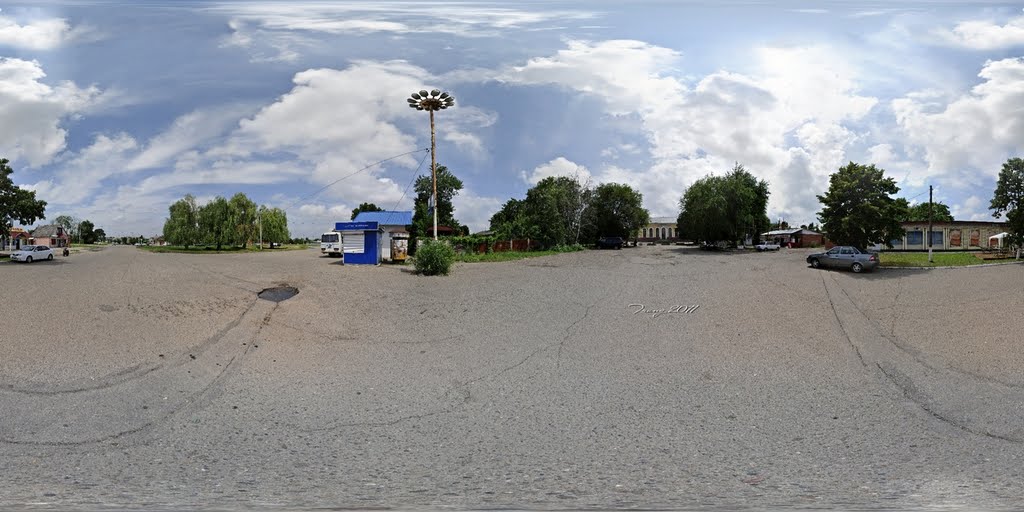 Кореновск. Вокзал. Сферическая панорама