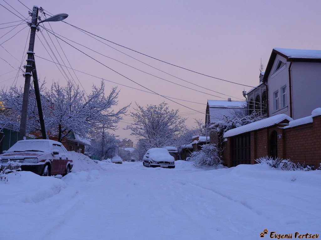 Зимний Краснодар, Абинский пер...