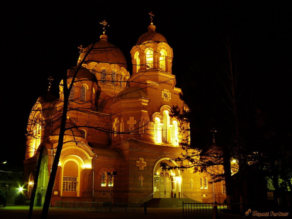 Собор Св. Екатерины в ночи...