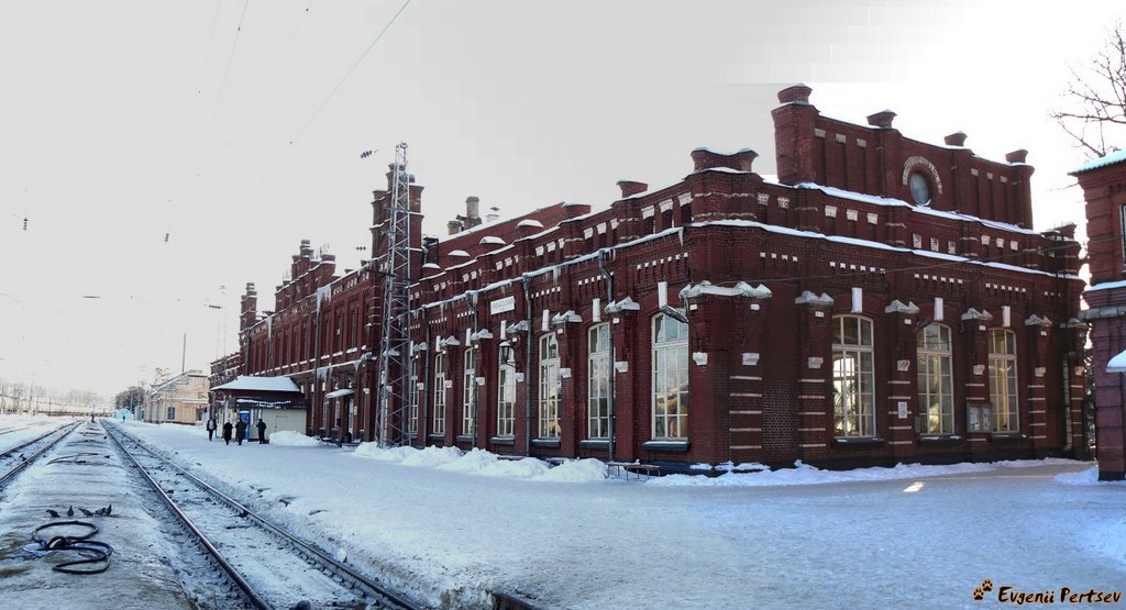 Зимний Кропоткин, Перрон вокзала...