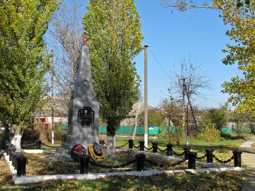 Памятник полковнику Белявскому И. Г.