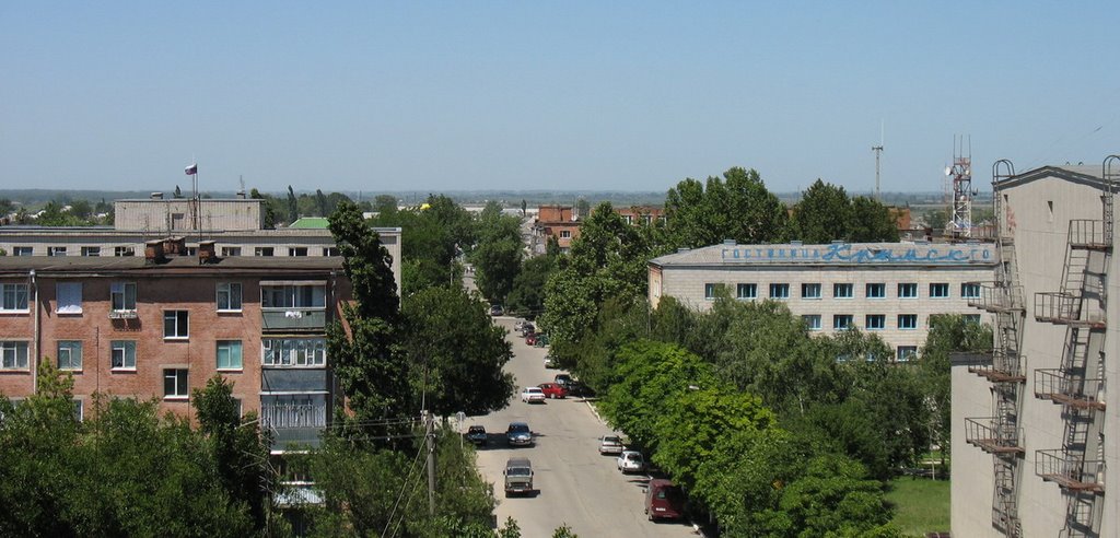 Вид на гостиницу "Крымск"