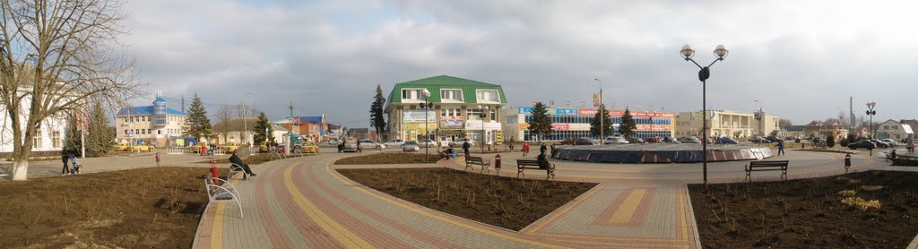 Кущёвская - центр 30 марта 2011 г.