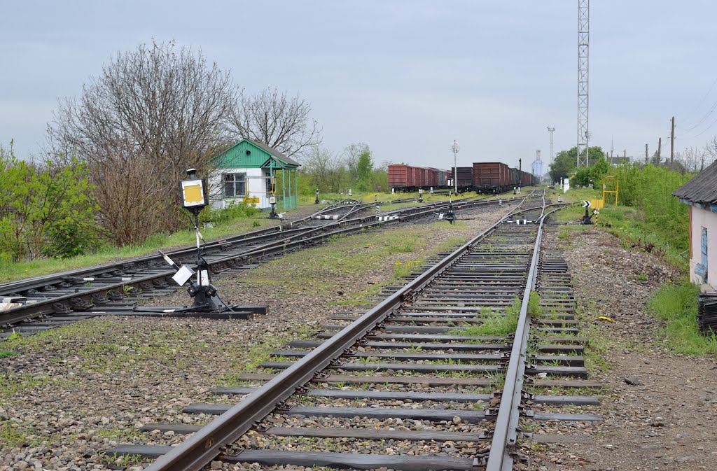 Станция Лабинская / Railway station Labynskaya