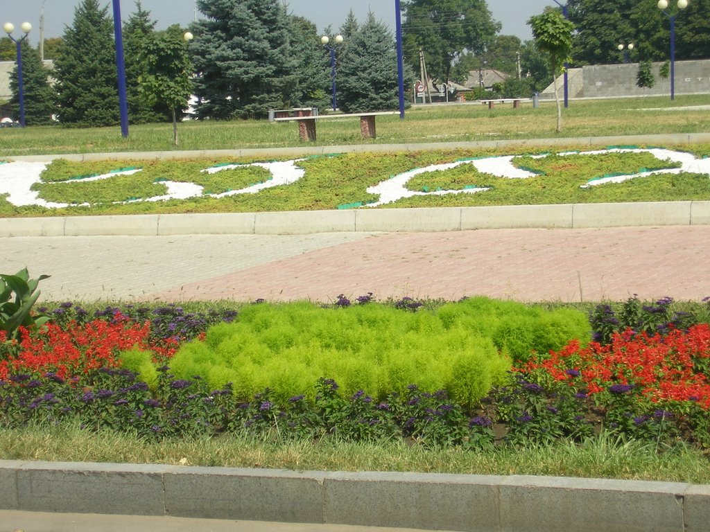 Flower-bed near Theatre