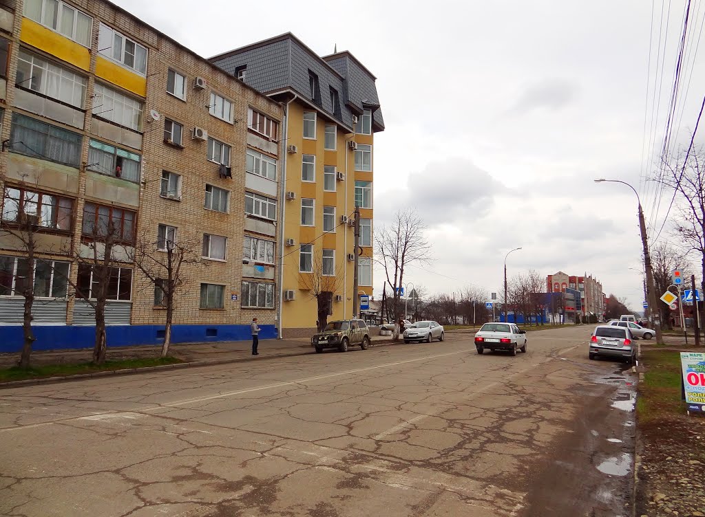 Майкоп, ул. Пионерская, пенсионный фонд. Фото Андриано Чемодано