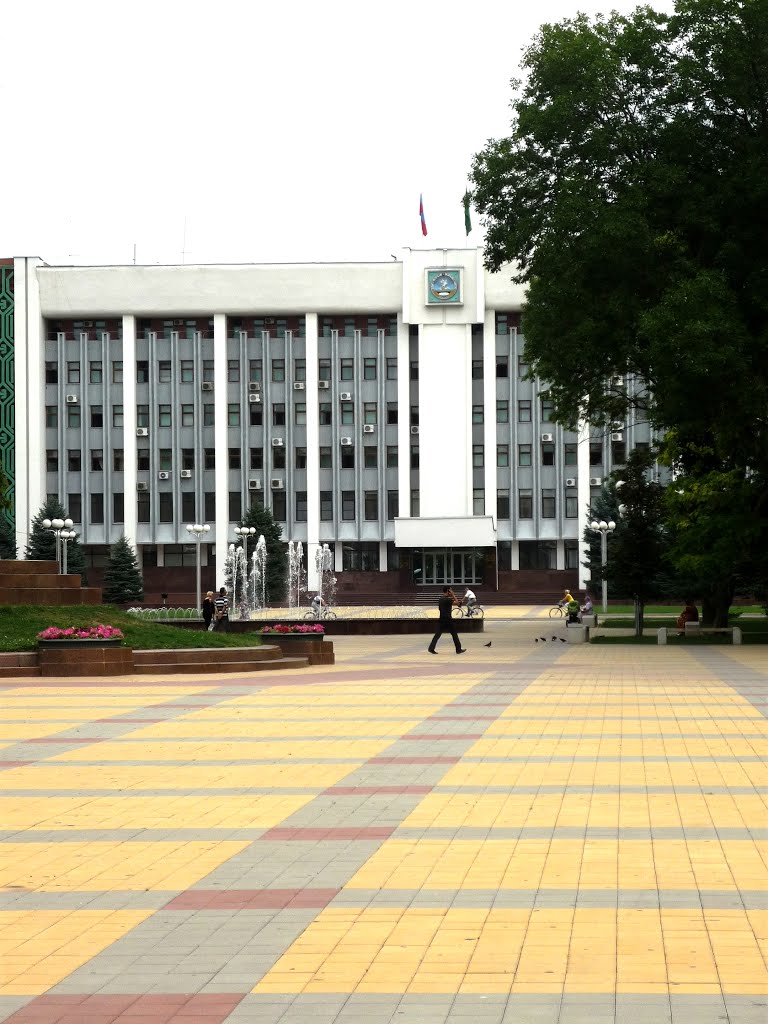 The Central square in Maikop