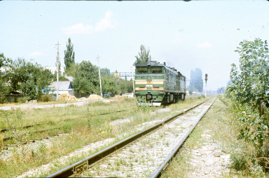 ул.Железнодорожная.1986г.