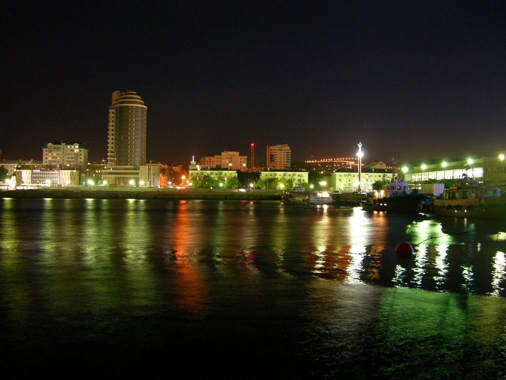 Novorossiysk in the night