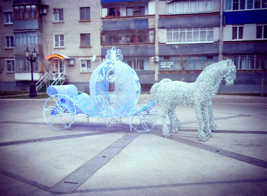 когда зимой фонтан отключён...