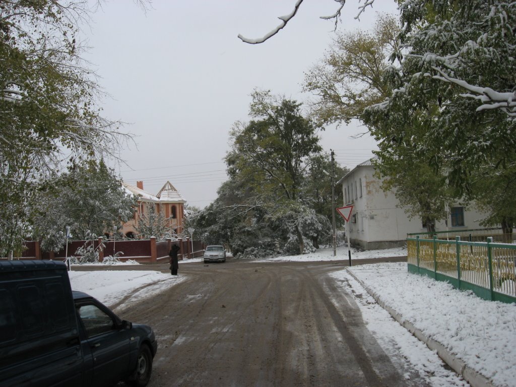 Утро 3 ноября 2009 г. ул. Советов - ул. Лермонтова