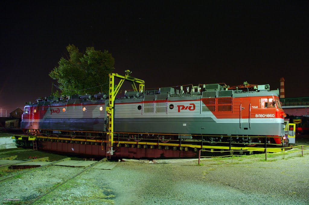 The depot in Tikhoretck / Веерное депо в Тихорецке