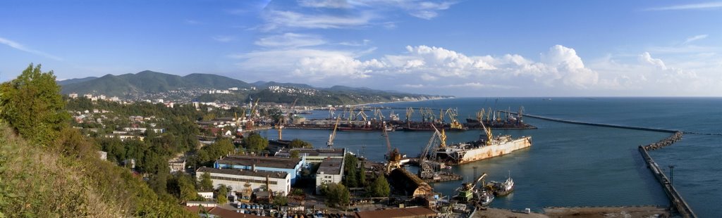 Панорама с "орлиного гнезда" (Panorama From "Eagle Nest")