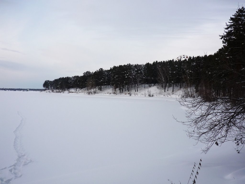 Железногорск, городское озеро