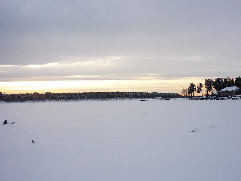 Железногорск, городское озеро