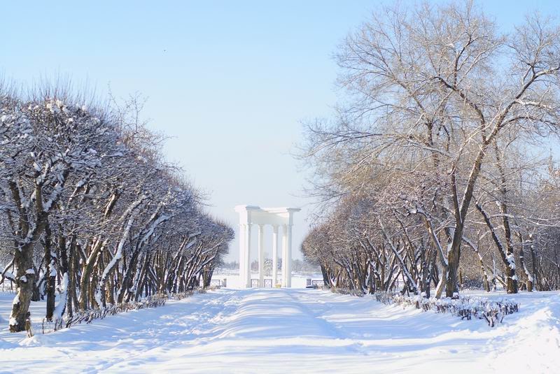 Зимний пляж Железногорска