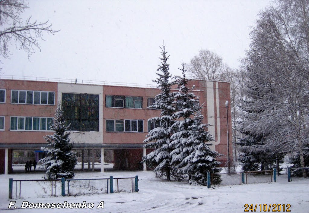 Зима в г Шарыпово