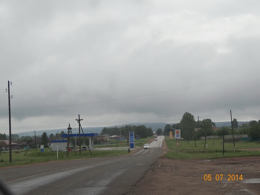 Агинское-- заправка