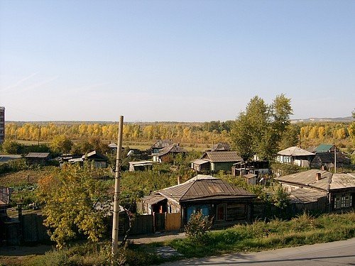 Вид на улицу Ленина (бывшая Никольская)
