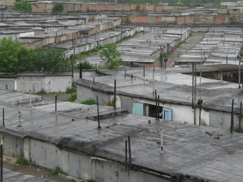 Ачинск — город гаражей